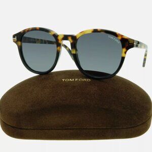 Tom Ford Havana Tortoise/Gray Classic Men's